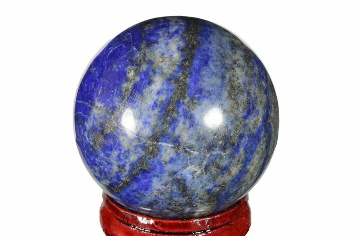 Polished Lapis Lazuli Sphere - Pakistan #170819